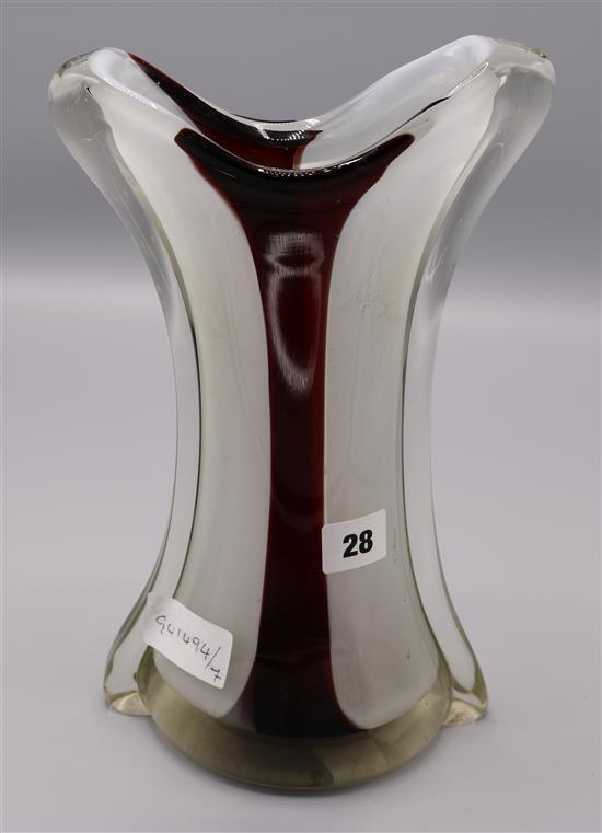 Art glass vase